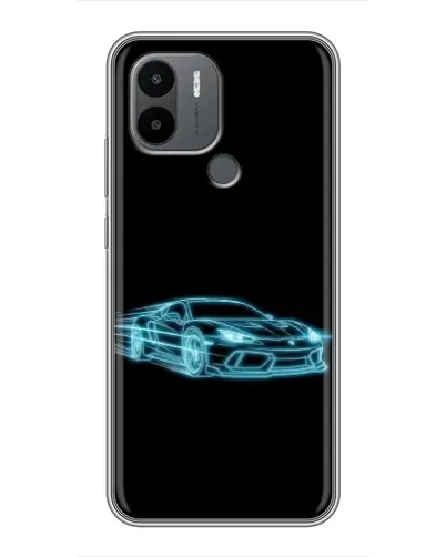 Чехол для Xiaomi Redmi A1 Plus с картинкой «Неоновый контур Lamborghini» Чехол для Xiaomi Redmi A1 Plus с картинкой «Неоновый контур Lamborghini»