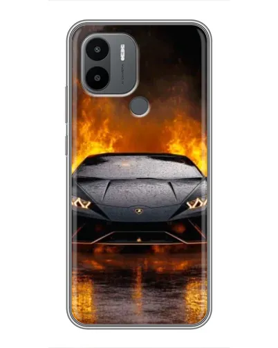Чехол для Xiaomi Redmi A1 Plus с картинкой «Lamborghini в огне» Чехол для Xiaomi Redmi A1 Plus с картинкой «Lamborghini в огне»