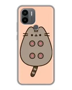 Чохол для Xiaomi Redmi A1 Plus з картинкою «Пушин пузиком догори»