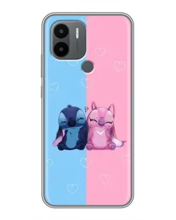 Чохол для Xiaomi Redmi A1 Plus з картинкою «Stitch та Angel Love» Чохол для Xiaomi Redmi A1 Plus з картинкою «Stitch та Angel Love»