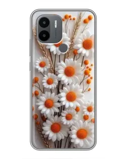 Чехол для Xiaomi Redmi A1 Plus с картинкой «Белые сухоцветы» Чехол для Xiaomi Redmi A1 Plus с картинкой «Белые сухоцветы»