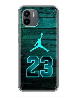 Чехол для Xiaomi Redmi A1 с картинкой «Jordan Cyan 23» Чехол для Xiaomi Redmi A1 с картинкой «Jordan Cyan 23»