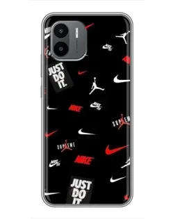 Чехол для Xiaomi Redmi A1 с картинкой «Nike Mix Pattern» Чехол для Xiaomi Redmi A1 с картинкой «Nike Mix Pattern»