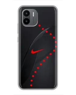 Чехол для Xiaomi Redmi A1 с картинкой «Абстрактный дизайн Nike»