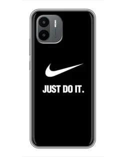 Чехол для Xiaomi Redmi A1 с картинкой «Классический принт Nike»