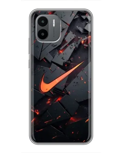 Чехол для Xiaomi Redmi A1 с картинкой «Nike — эффект разломов» Чехол для Xiaomi Redmi A1 с картинкой «Nike — эффект разломов»