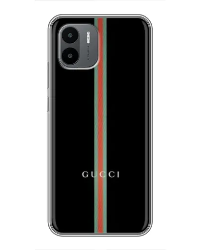 Чехол для Xiaomi Redmi A1 с картинкой «Gucci — строгая линия» Чехол для Xiaomi Redmi A1 с картинкой «Gucci — строгая линия»