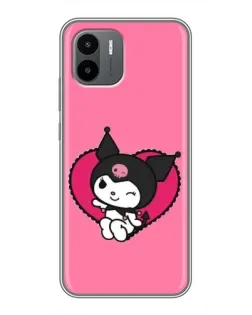 Чехол для Xiaomi Redmi A1 с картинкой «Kuromi — любовь в сердце» Чехол для Xiaomi Redmi A1 с картинкой «Kuromi — любовь в сердце»