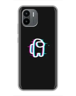 Чехол для Xiaomi Redmi A1 с картинкой «Among Us неон» Чехол для Xiaomi Redmi A1 с картинкой «Among Us неон»