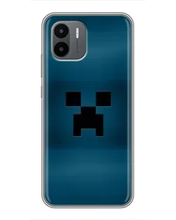 Чехол для Xiaomi Redmi A1 с картинкой «Крипер текстура»
