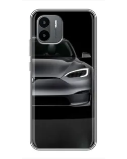 Чехол для Xiaomi Redmi A1 с картинкой «Tesla Model S Look» Чехол для Xiaomi Redmi A1 с картинкой «Tesla Model S Look»