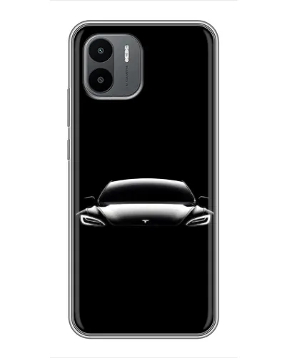 Чехол для Xiaomi Redmi A1 с картинкой «Фары Tesla Night» Чехол для Xiaomi Redmi A1 с картинкой «Фары Tesla Night»
