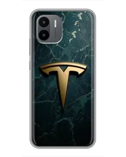 Чехол для Xiaomi Redmi A1 с картинкой «Мраморная Tesla Gold» Чехол для Xiaomi Redmi A1 с картинкой «Мраморная Tesla Gold»