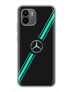 Чехол для Xiaomi Redmi A1 с картинкой «Спортивные линии Mercedes» Чехол для Xiaomi Redmi A1 с картинкой «Спортивные линии Mercedes»