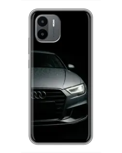 Чехол для Xiaomi Redmi A1 с картинкой «Audi — детализация кузова» Чехол для Xiaomi Redmi A1 с картинкой «Audi — детализация кузова»