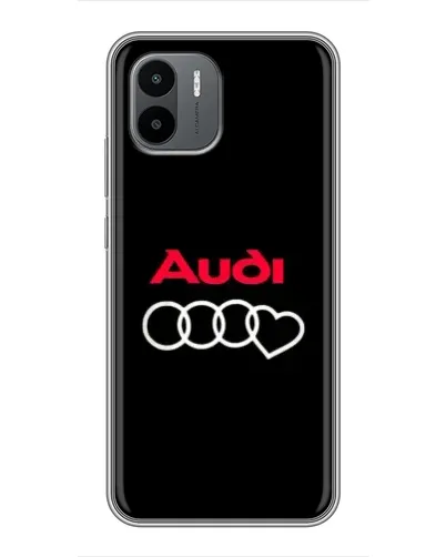 Чехол для Xiaomi Redmi A1 с картинкой «Логотип Audi Heart» Чехол для Xiaomi Redmi A1 с картинкой «Логотип Audi Heart»