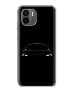 Чехол для Xiaomi Redmi A1 с картинкой «Взгляд Audi в темноте» Чехол для Xiaomi Redmi A1 с картинкой «Взгляд Audi в темноте»