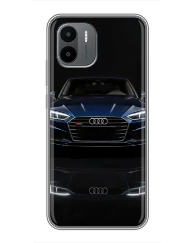 Чехол для Xiaomi Redmi A1 с картинкой «Audi — ночное отражение» Чехол для Xiaomi Redmi A1 с картинкой «Audi — ночное отражение»