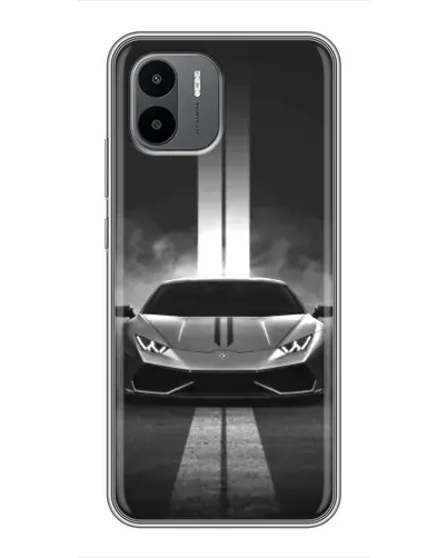 Чехол для Xiaomi Redmi A1 с картинкой «Lamborghini симметрия дорог» Чехол для Xiaomi Redmi A1 с картинкой «Lamborghini симметрия дорог»