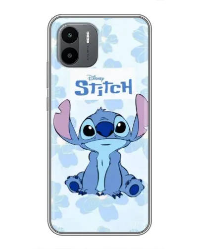 Чехол для Xiaomi Redmi A1 с картинкой «Stitch среди цветов» Чехол для Xiaomi Redmi A1 с картинкой «Stitch среди цветов»