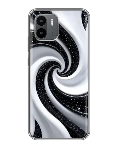 Чехол для Xiaomi Redmi A1 с картинкой «Черно-белая спираль» Чехол для Xiaomi Redmi A1 с картинкой «Черно-белая спираль»