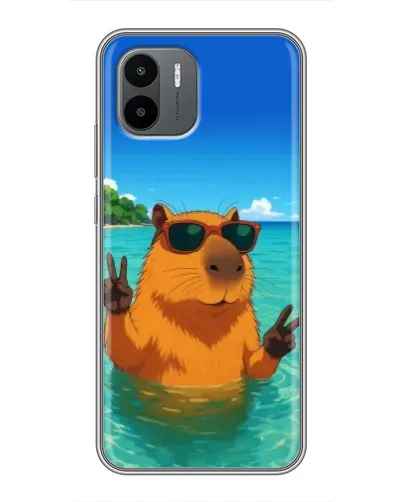 Чехол для Xiaomi Redmi A1 с картинкой «Морская капибара» Чехол для Xiaomi Redmi A1 с картинкой «Морская капибара»