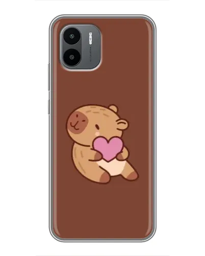 Чехол для Xiaomi Redmi A1 с картинкой «Капибара с сердцем» Чехол для Xiaomi Redmi A1 с картинкой «Капибара с сердцем»