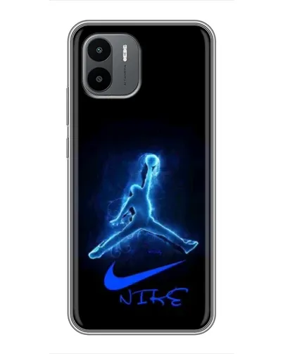 Чехол для Xiaomi Redmi A2 с картинкой «Jordan Neon Blue» Чехол для Xiaomi Redmi A2 с картинкой «Jordan Neon Blue»