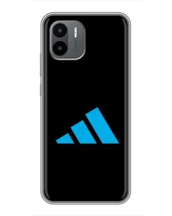 Чехол для Xiaomi Redmi A2 с картинкой «Adidas Cyan Logo»