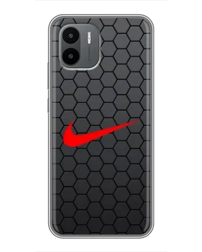 Чехол для Xiaomi Redmi A2 с картинкой «Nike — карбоновая сетка» Чехол для Xiaomi Redmi A2 с картинкой «Nike — карбоновая сетка»
