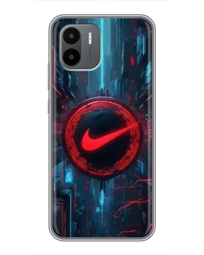 Чехол для Xiaomi Redmi A2 с картинкой «Техногенный стиль Nike» Чехол для Xiaomi Redmi A2 с картинкой «Техногенный стиль Nike»