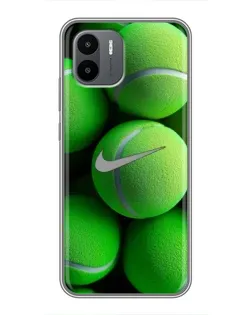 Чохол для Xiaomi Redmi A2 з картинкою «Тенісні м'ячі Найк»