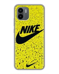 Чохол для Xiaomi Redmi A2 з картинкою «Жовтий текстурний Nike»