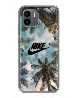 Чохол для Xiaomi Redmi A2 з картинкою «Тропічний принт Nike»
