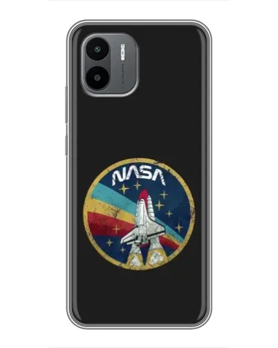 Чохол для Xiaomi Redmi A2 з картинкою «NASA — емблема місії» Чохол для Xiaomi Redmi A2 з картинкою «NASA — емблема місії»