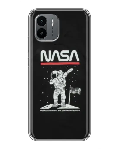Чохол для Xiaomi Redmi A2 з картинкою «NASA — крокуємо по Місяцю» Чохол для Xiaomi Redmi A2 з картинкою «NASA — крокуємо по Місяцю»