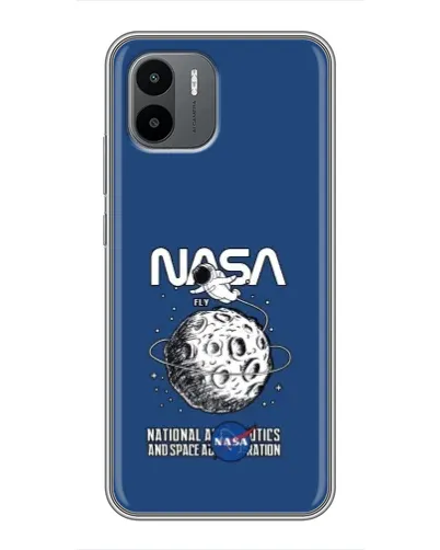 Чохол для Xiaomi Redmi A2 з картинкою «NASA — місячна місія» Чохол для Xiaomi Redmi A2 з картинкою «NASA — місячна місія»