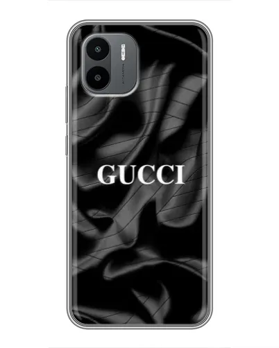 Чехол для Xiaomi Redmi A2 с картинкой «Gucci — шелковые волны» Чехол для Xiaomi Redmi A2 с картинкой «Gucci — шелковые волны»