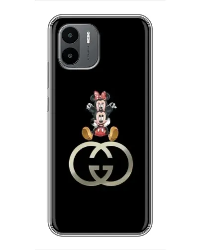 Чехол для Xiaomi Redmi A2 с картинкой «Минни Маус на лого» Чехол для Xiaomi Redmi A2 с картинкой «Минни Маус на лого»