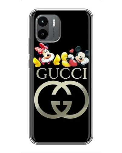 Чехол для Xiaomi Redmi A2 с картинкой «Gucci — герои Disney» Чехол для Xiaomi Redmi A2 с картинкой «Gucci — герои Disney»