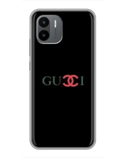 Чехол для Xiaomi Redmi A2 с картинкой «Gucci — красный градиент» Чехол для Xiaomi Redmi A2 с картинкой «Gucci — красный градиент»
