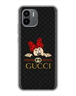 Чехол для Xiaomi Redmi A2 с картинкой «Минни Маус Gucci — черный» Чехол для Xiaomi Redmi A2 с картинкой «Минни Маус Gucci — черный»