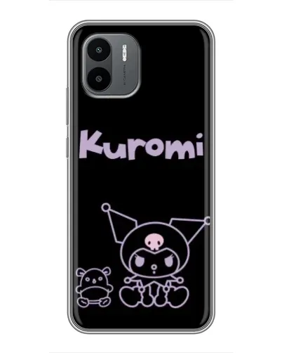 Чохол для Xiaomi Redmi A2 з картинкою «Kuromi — чорний мінімалізм» Чохол для Xiaomi Redmi A2 з картинкою «Kuromi — чорний мінімалізм»
