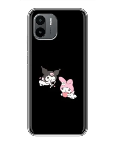 Чохол для Xiaomi Redmi A2 з картинкою «My Melody та Kuromi» Чохол для Xiaomi Redmi A2 з картинкою «My Melody та Kuromi»