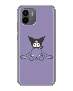 Чехол для Xiaomi Redmi A2 с картинкой «Kuromi на лиловом фоне» Чехол для Xiaomi Redmi A2 с картинкой «Kuromi на лиловом фоне»