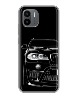 Чехол для Xiaomi Redmi A2 с картинкой «Темный силуэт BMW» Чехол для Xiaomi Redmi A2 с картинкой «Темный силуэт BMW»
