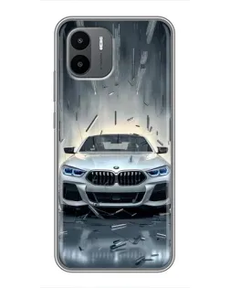 Чехол для Xiaomi Redmi A2 с картинкой «BMW в свете фар» Чехол для Xiaomi Redmi A2 с картинкой «BMW в свете фар»
