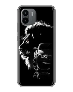 Чехол для Xiaomi Redmi A2 с картинкой «BMW и лев» Чехол для Xiaomi Redmi A2 с картинкой «BMW и лев»
