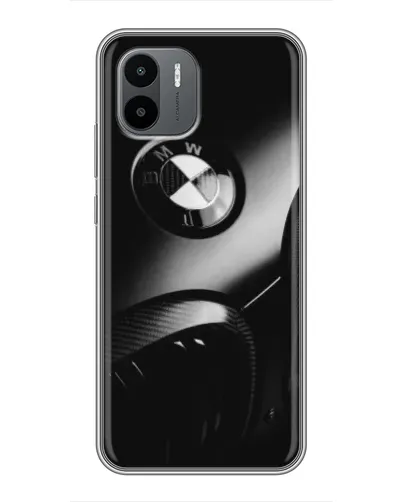 Чехол для Xiaomi Redmi A2 с картинкой «Эмблема BMW — макро»