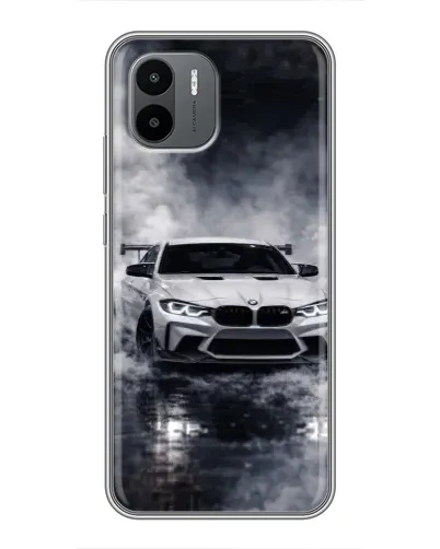 Чехол для Xiaomi Redmi A2 с картинкой «BMW сквозь туман»